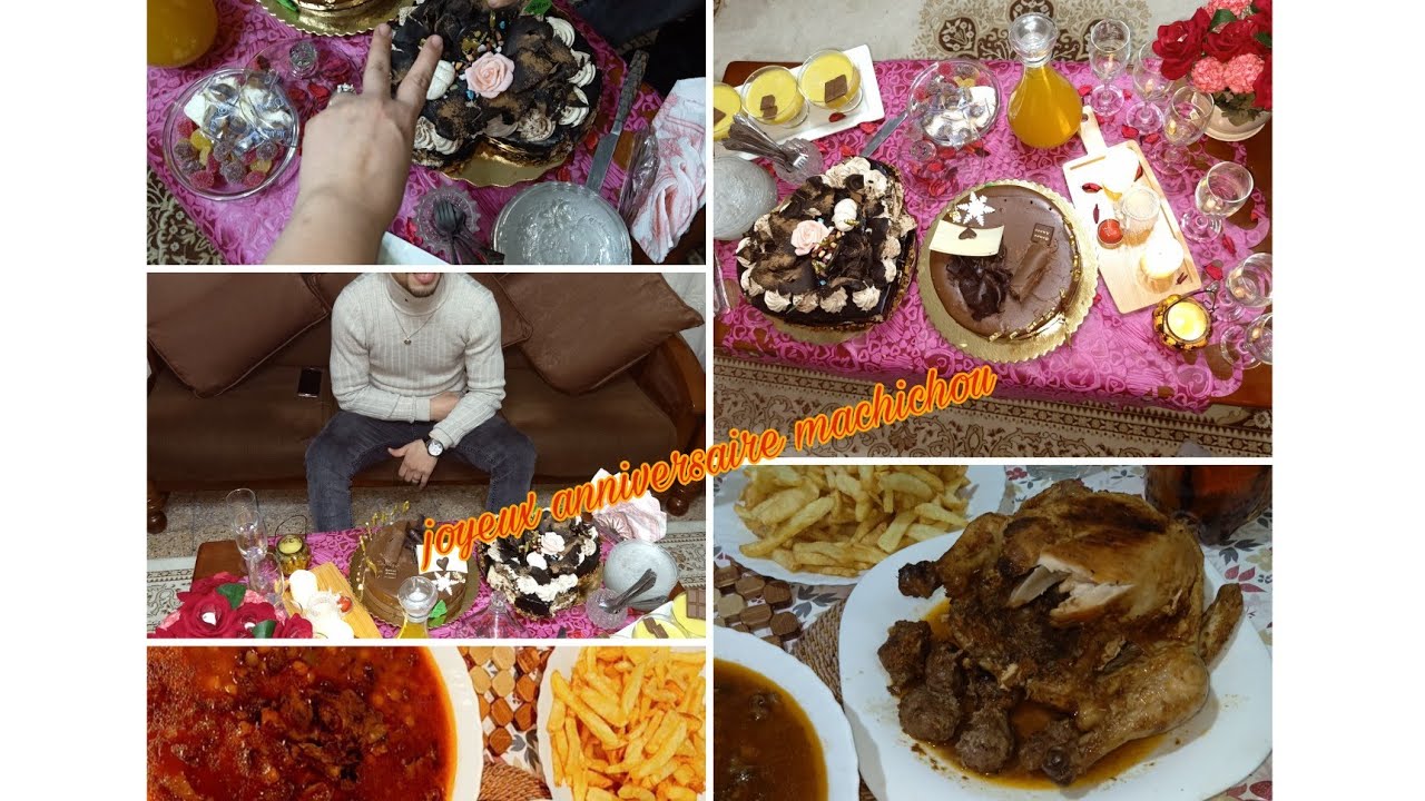 عيد ميلاد أخي مع روتين تحفيزي l'anniversaire de mon fréro Houssem 🎂🎂♥️