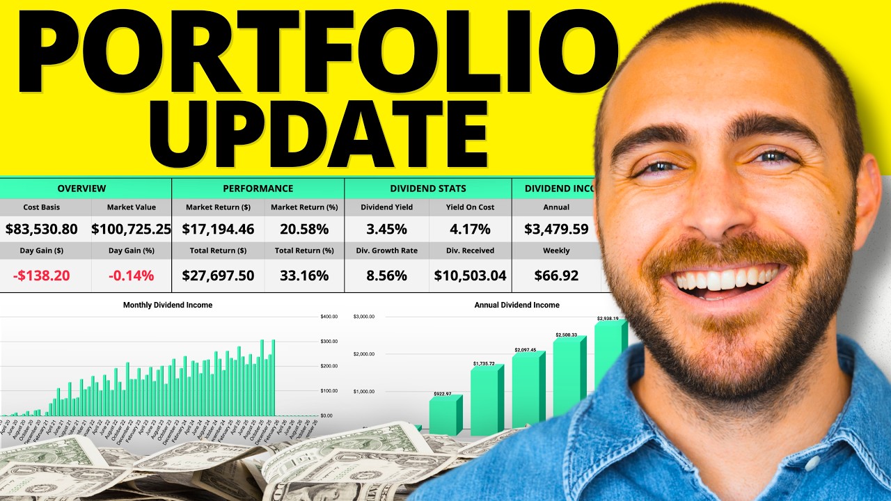 Обзор моего портфеля дивидендных акций на $137 700 | ИЮНЬСКИЙ ОТЧЕТ 📊
