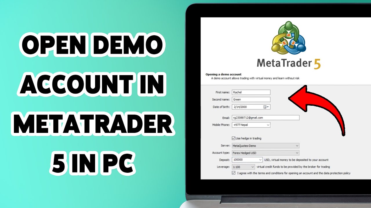 Как открыть демо-счет в MetaTrader 5 на ПК в 2025 году | Создать демо-счет MT5