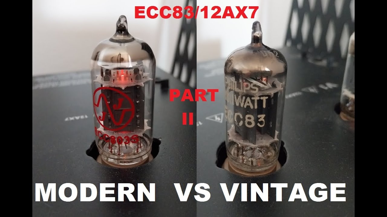 Tube Sound Comparison.- Modern VS Vintage Pt. II - ECC83/12AX7 (Best of both world)