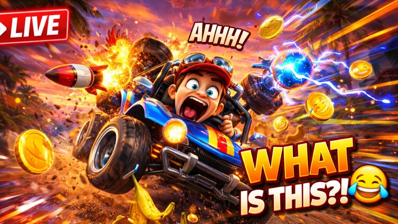 ROAD TO MAX LEVEL! 🏆 Beach Buggy Racing LIVE | Rank Push & 1000HP Racing 🔥 #beachbuggyracing #live