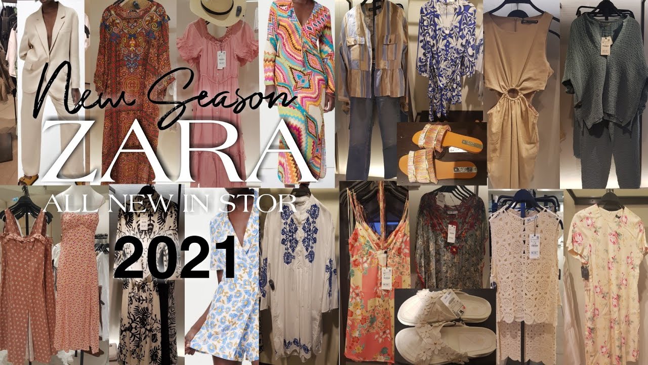 ZARA COLLECTION NEW SEASON 2021 | ALL IN STORE & ONLINE SHOPPING | ZARA WOMEN'S FASHION & NEW STYLE
