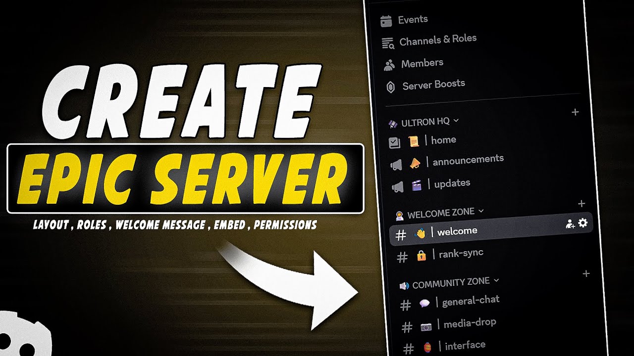 How to create discord server ( 2026 )