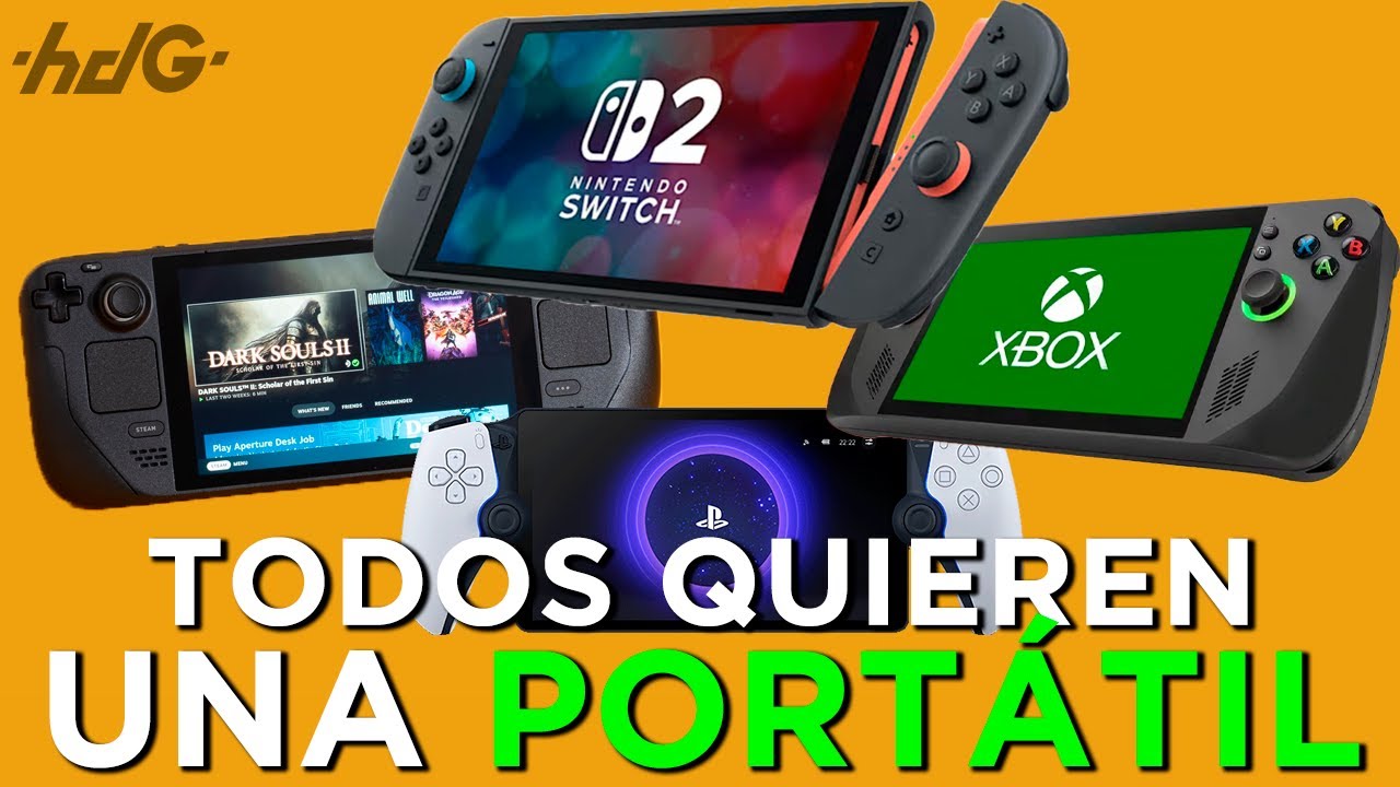 La SEGUNDA explosi&oacute;n de las CONSOLAS PORT&Aacute;TILES