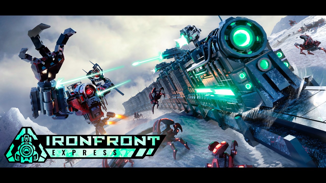 Ironfront - Short Gameplay - Tower Defense and Strategic Shooting Train - Game on Steam 2026
