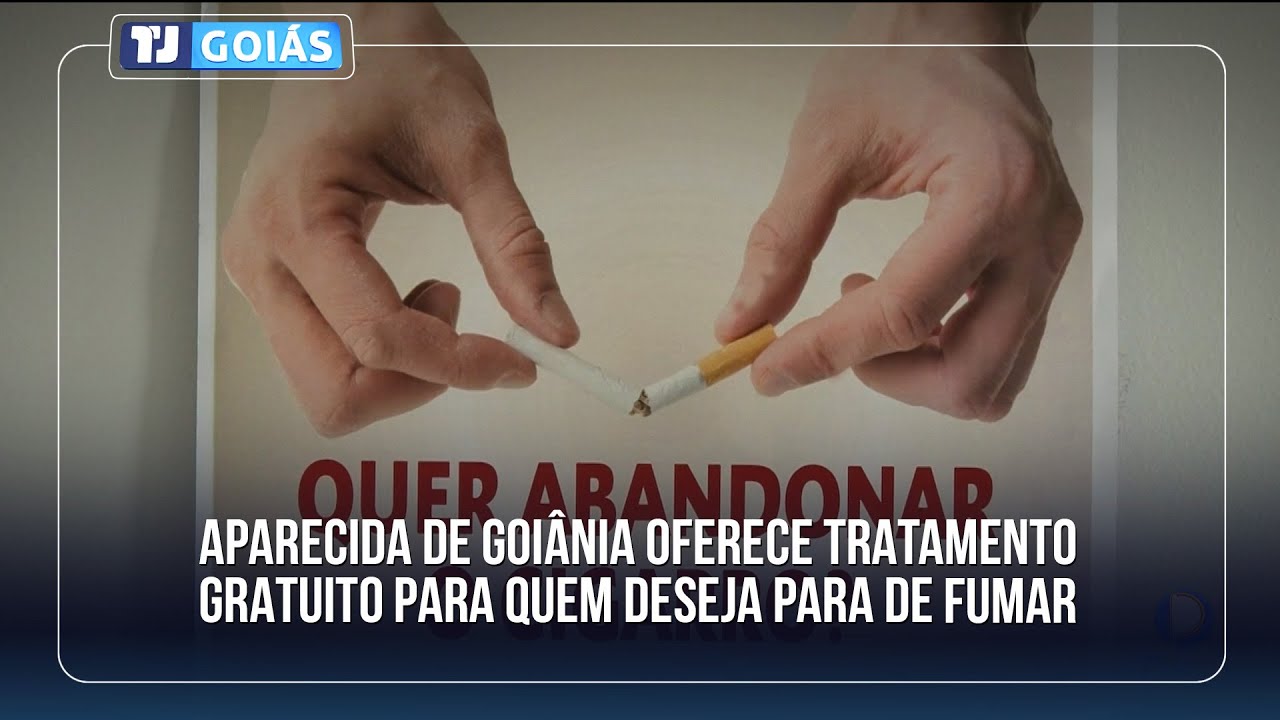PROGRAMA DE APARECIDA DE GOIÂNIA OFERECE TRATAMENTO GRATUITO PARA QUEM DESEJA PARAR DE FUMAR
