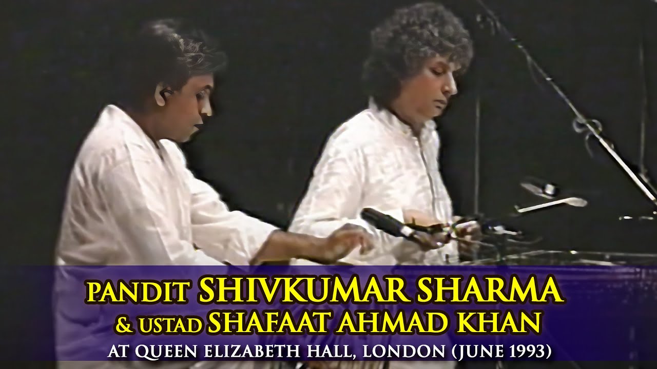 Pandit Shivkumar Sharma & Ustad Shafaat Ahmad Khan | Raga Malkauns | Live Concert 1993