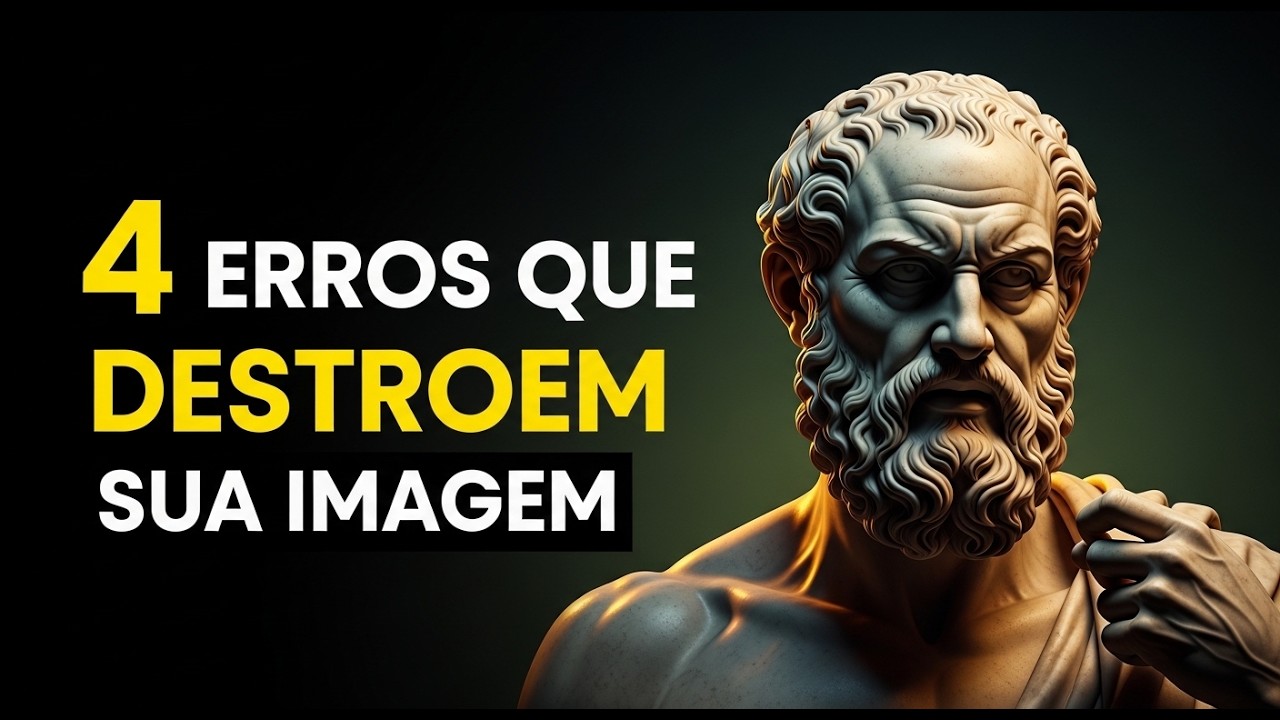 4 HÁBITOS QUE DESTROEM SEU RESPEITO | Estoicismo | Sabedoria Estoica