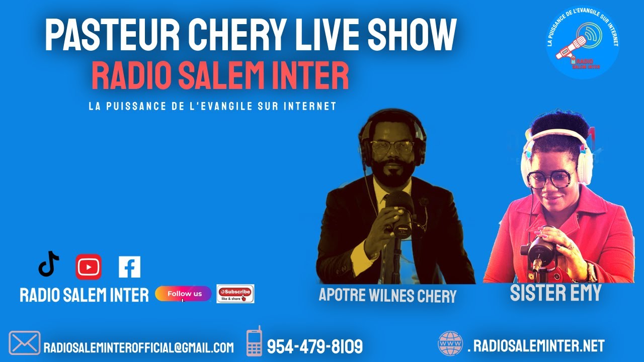 PASTEUR CHERY LIVE SHOW MERCREDI 4 FEVRIER 2026/PRIERE MEDITATION- REFLEXION- INSURANCE INFO
