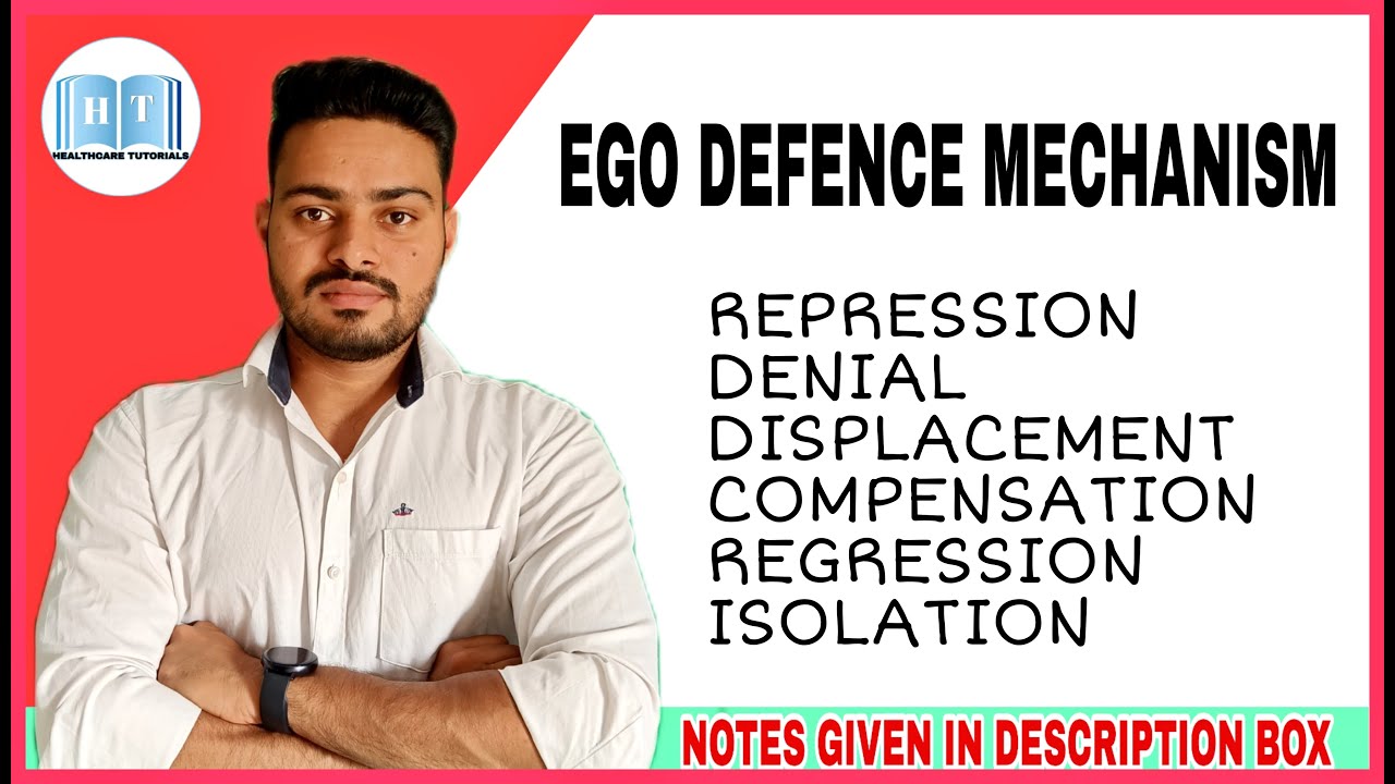 EGO DEFENCE MECHANISM ! EGO ! Types of Ego Defence Mechanism ! REGRESSION ! ISOLATION ! COMPENSATION