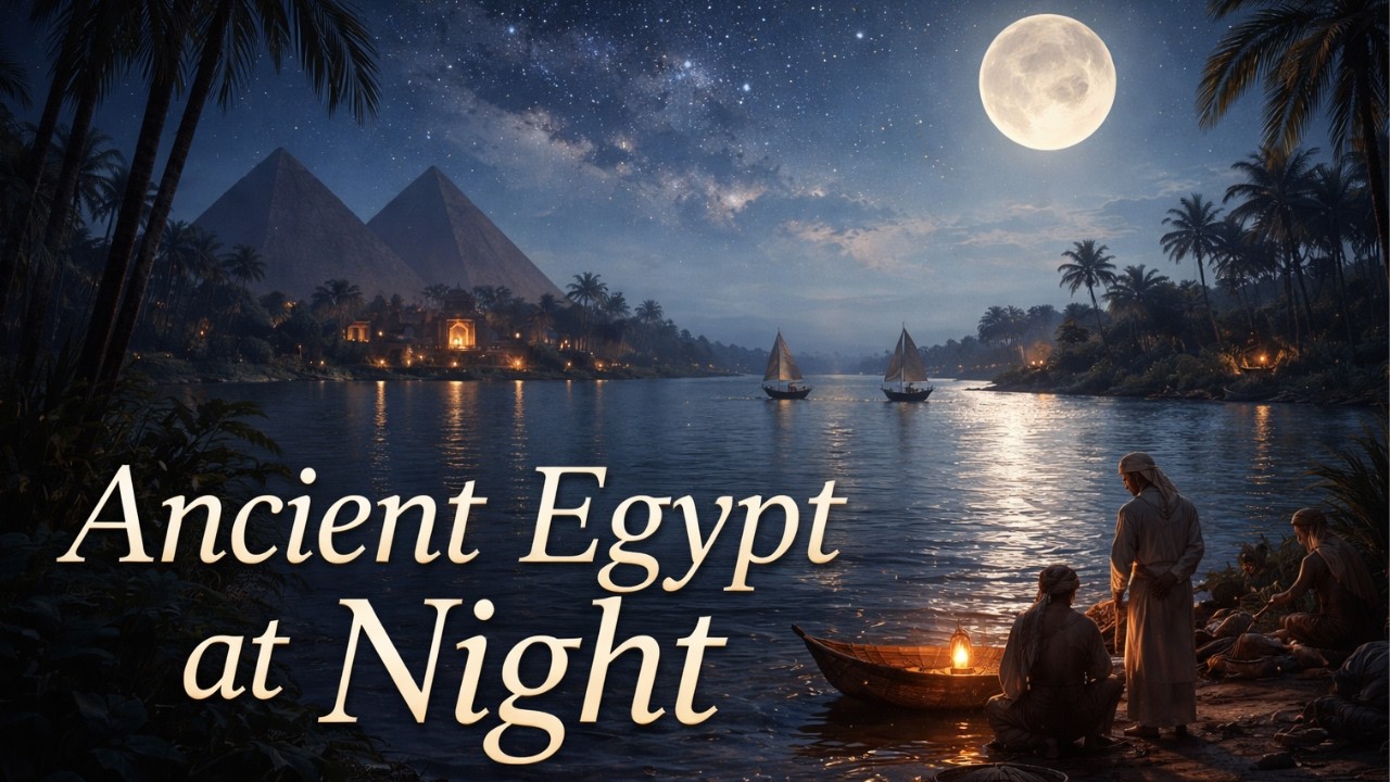 Life Along the Nile in Ancient Egypt | Relaxing History for Deep Sleep