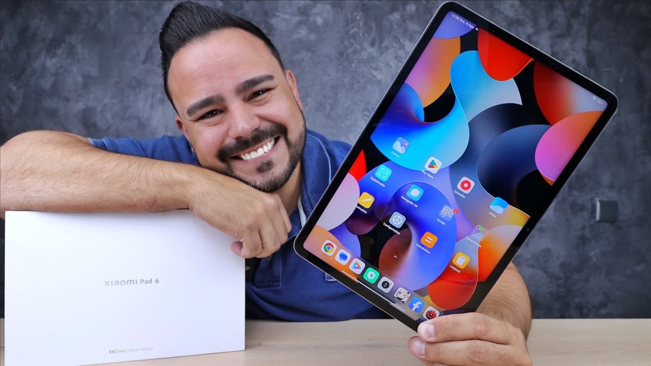 ADEUS iPad ! XIAOMI PAD 6 VERSÃO GLOBAL um MONSTRO com TELA 2K de 144Hz e SNAPDRAGON 870
