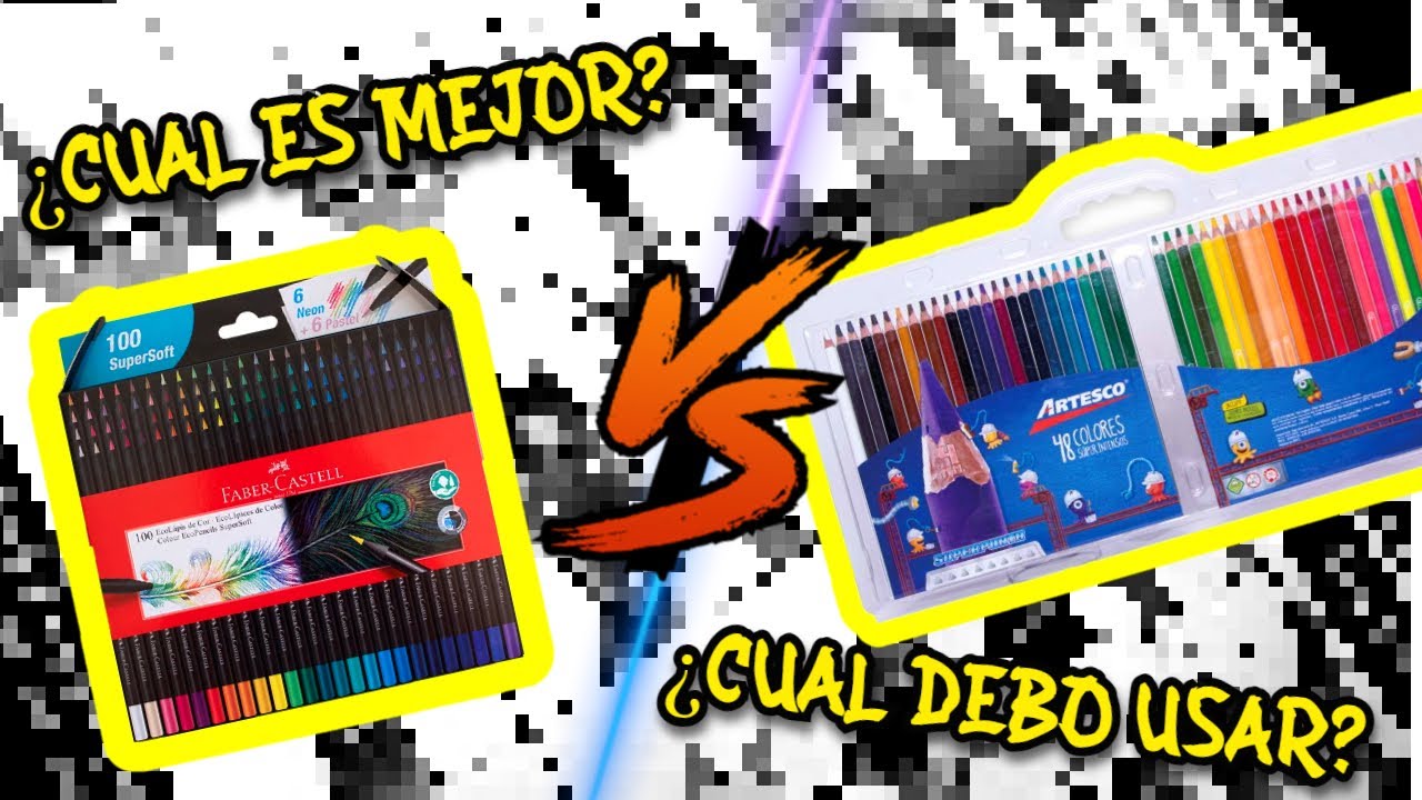 FABER CASTELL SUPERSOFT VS ARTESCO SUPER PUNTA ! ¿VALE LA PENA GASTAR MÁS? 🤔