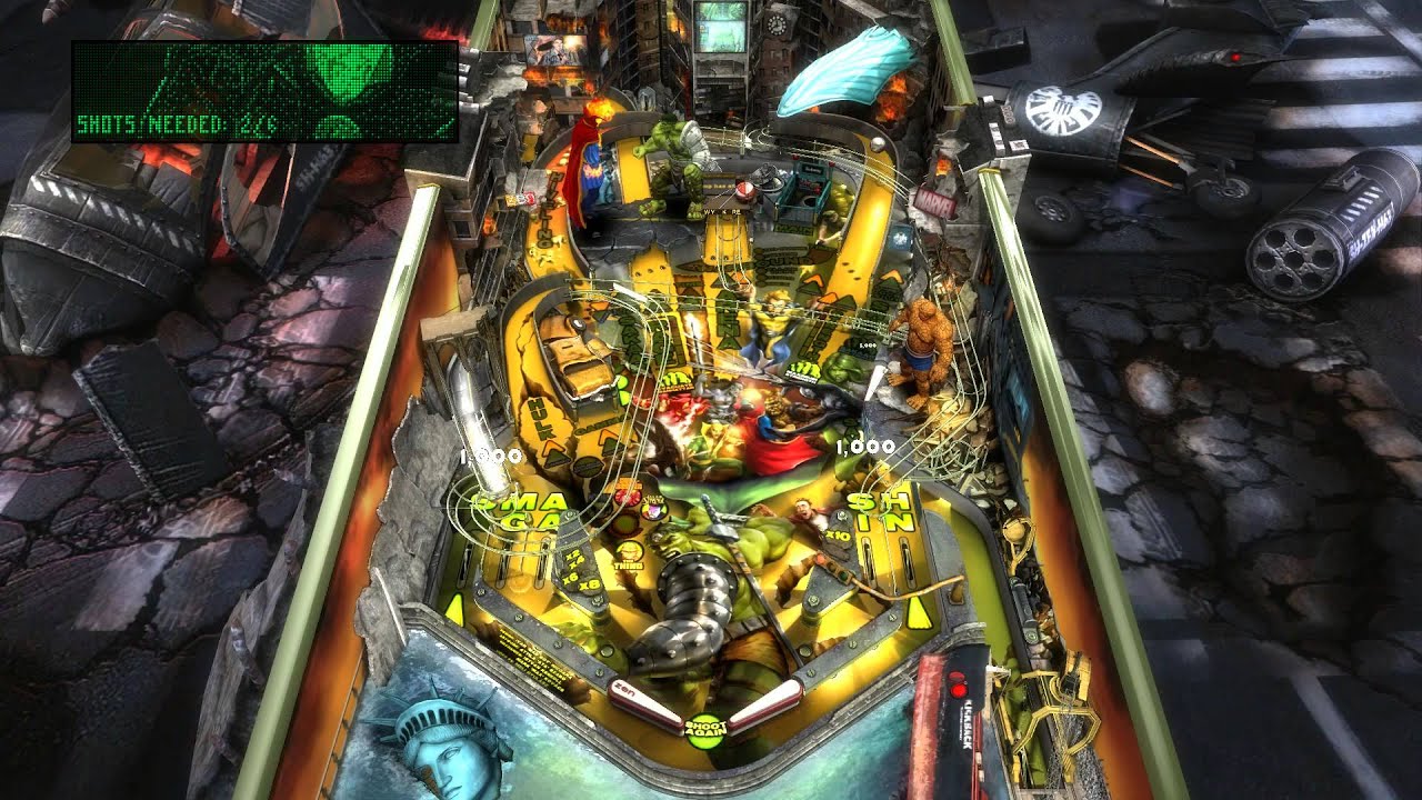Pinball FX2 - World War Hulk - 877mil - Part 1/2