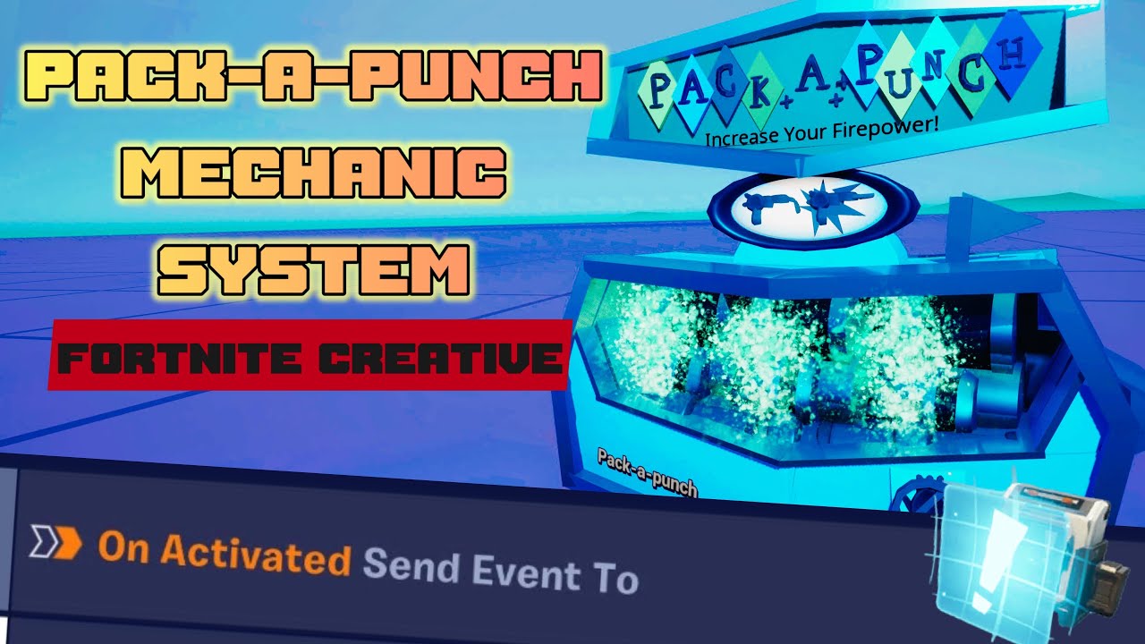 How to make Pack-A-Punch in Fortnite creative! | COD zombies