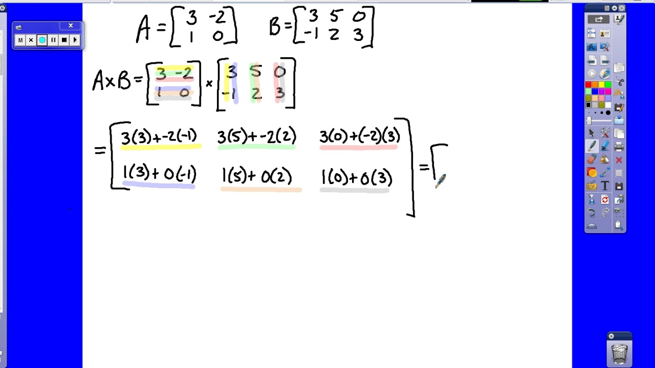Matrices   Matrix Multiplication