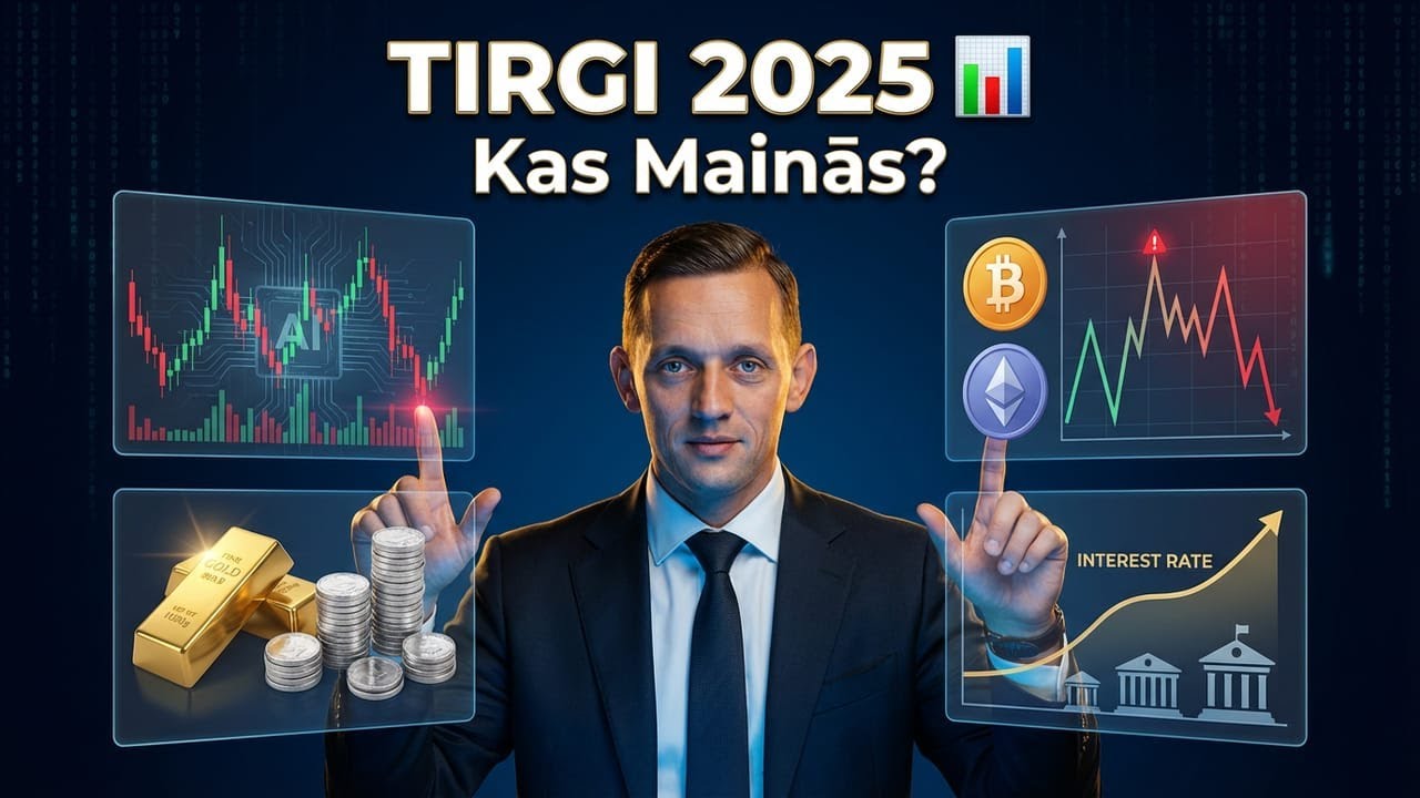 🌍 Finanšu Tirgi 2025: Akcijas, Kripto, Zelts un Obligācijas | Kādas bij peļņas iespējas? 📊