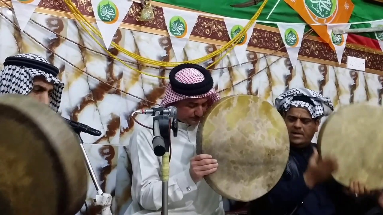المداح عمار الخزرجي..مقطع مديح بحق اهلنا السادة بيت ابو خمرة رض ...في تكية السيد احمد النعيمي