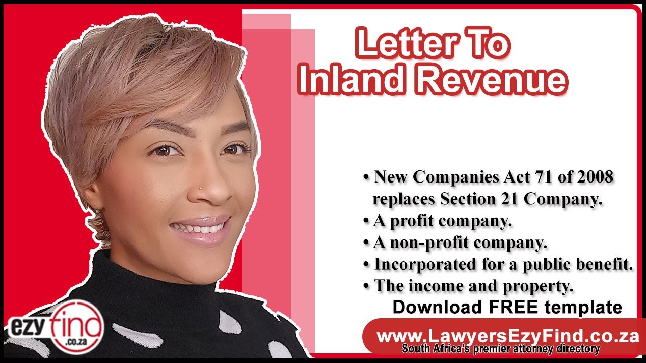 Letter to inland revenue 2024 (FREE Download Letter)