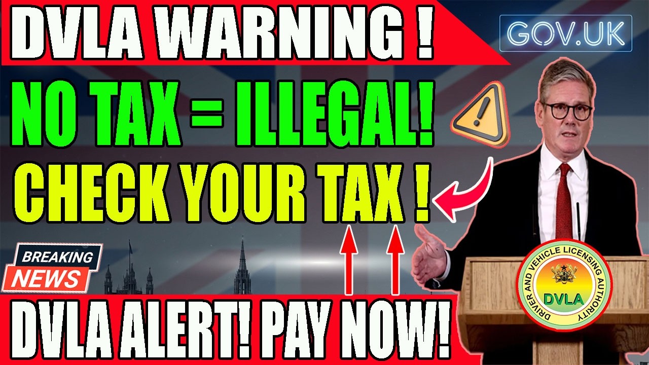 ⚠️ UK Drivers Alert No Road Tax Expect an Instant Fine in 2026!