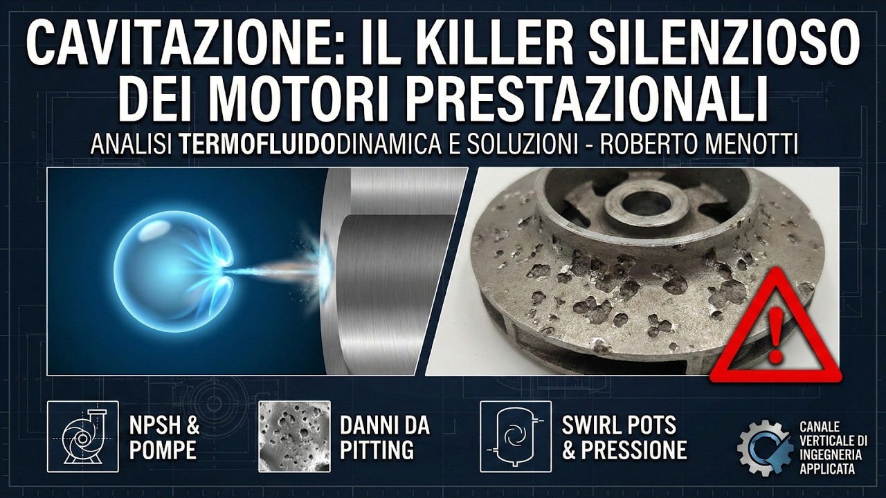 REFRIGERANTE DISTRUTTIVO: cavitazione e pitting su camicie e pompa (caso reale)