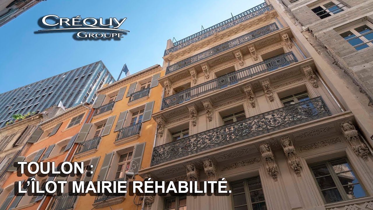 Réhabilitation de l'îlot Mairie à Toulon