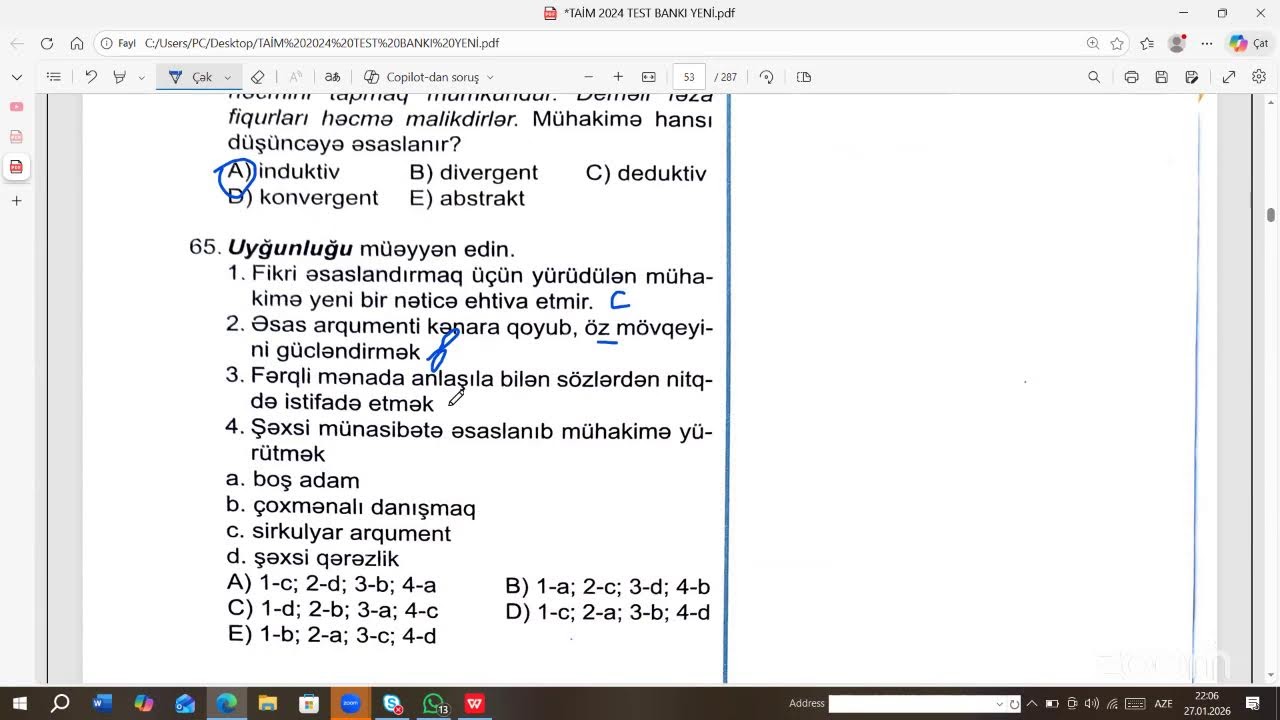 MƏNTİQİ TƏFƏKKÜR MƏNTİQ XƏTALARI