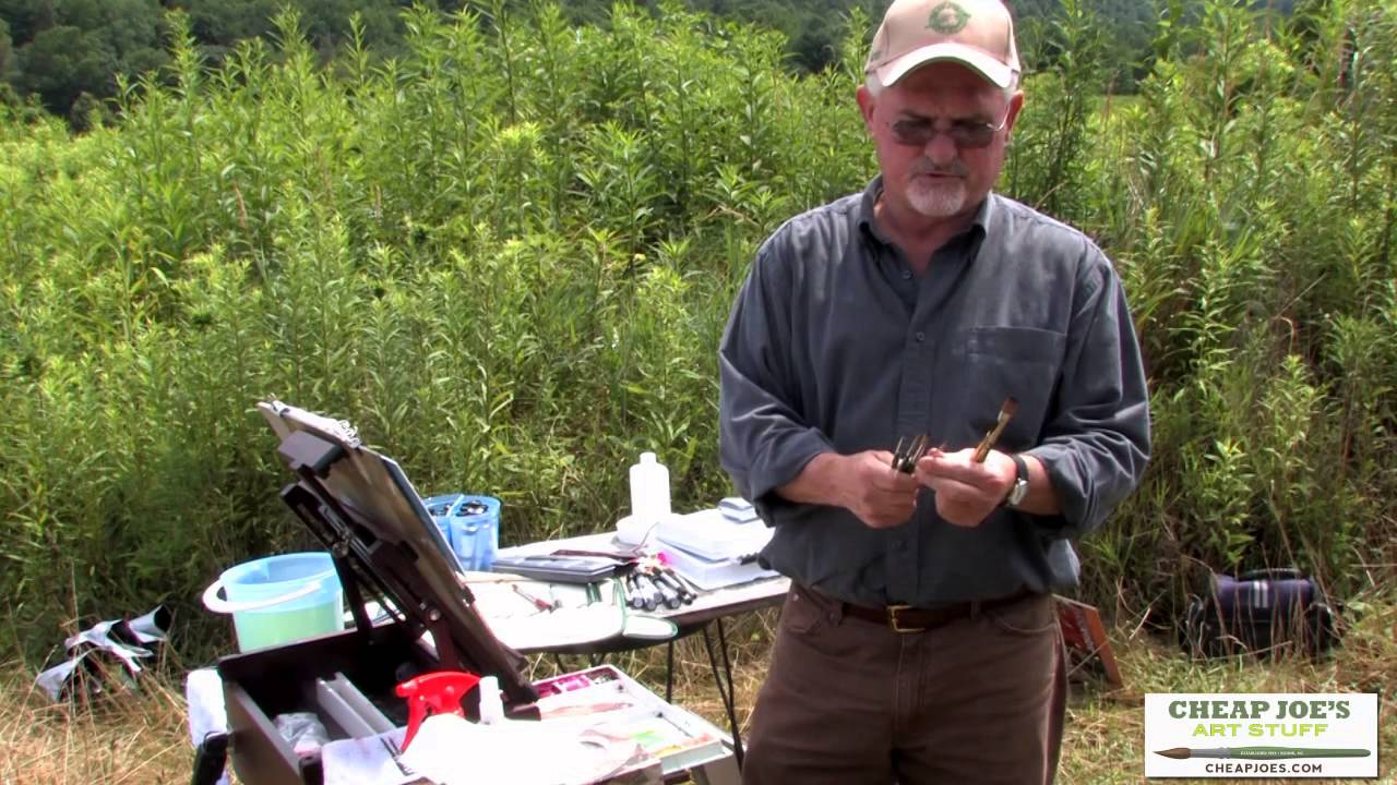 Plein Air Painting with Frank Francese - A Color Sketch of the Plein Air Scene (Part4)