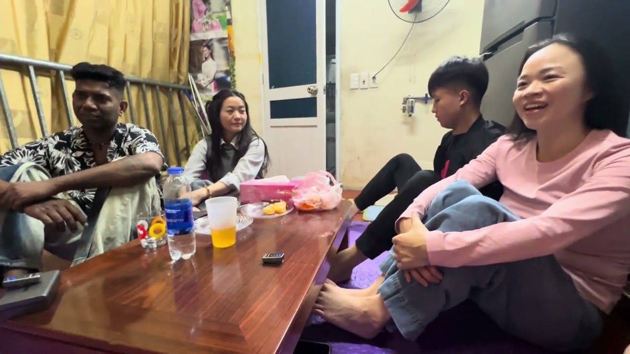 Hoàng hôn trên sông tặng vợ chồng Vijay 07.02.2026