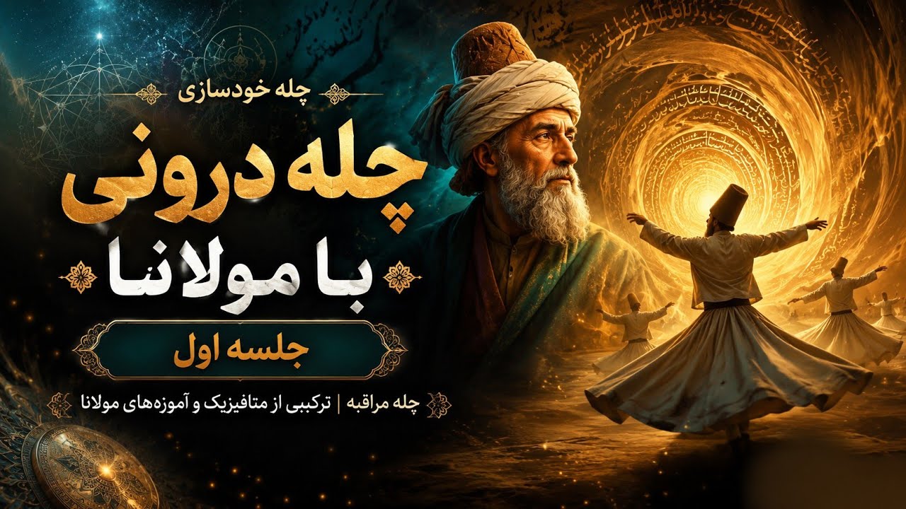 «جلسه اول: چله درونی با مولانا – بیداری از خواب غفلت»