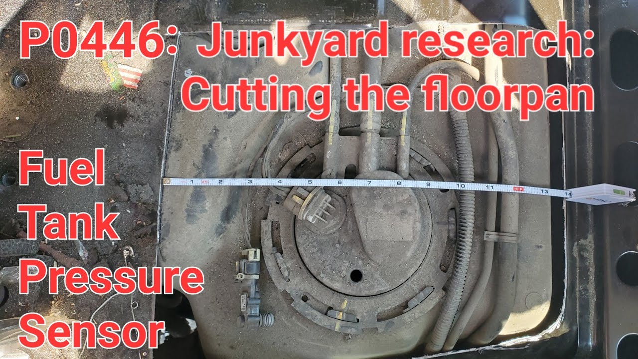 Fuel Tank Pressure Sensor (JY Research): P0446 Parts cannon series part 3 (04 Saturn Vue Project)