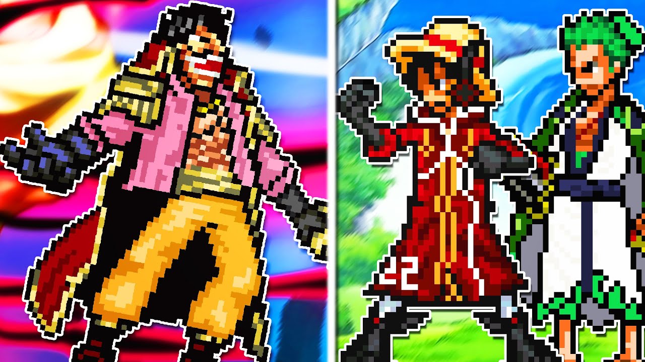 REI DOS PIRATAS! TESTEI O GOL D. ROGER PRIME OP NO MUGEN E ELE É MUITO FORTE