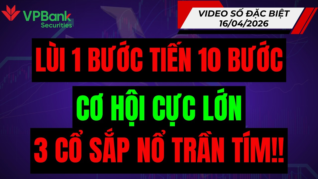 L&Ugrave;I 1 BƯỚC TIẾN 10 BƯỚC: 3 CỔ PHIẾU SẮP NỔ TRẦN T&Iacute;M!!