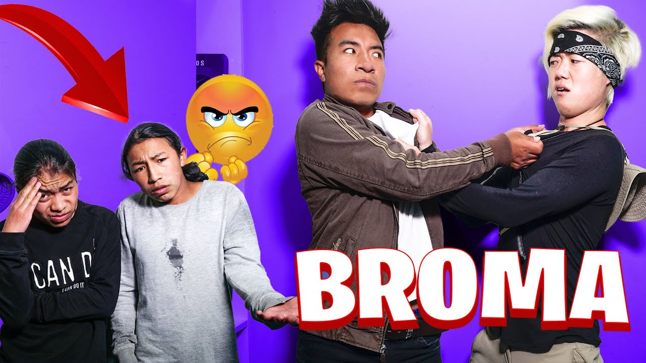 NOS PELEAMOS EN FRENTE DE MIS HERMANOS CON EL COREANO MOCHILERO *BROMA