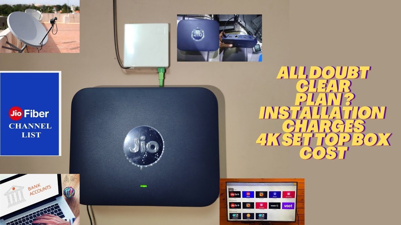 jio fiber all doubt clear | channel list | 30 mbps plan | Jio fiber installation | part - 1