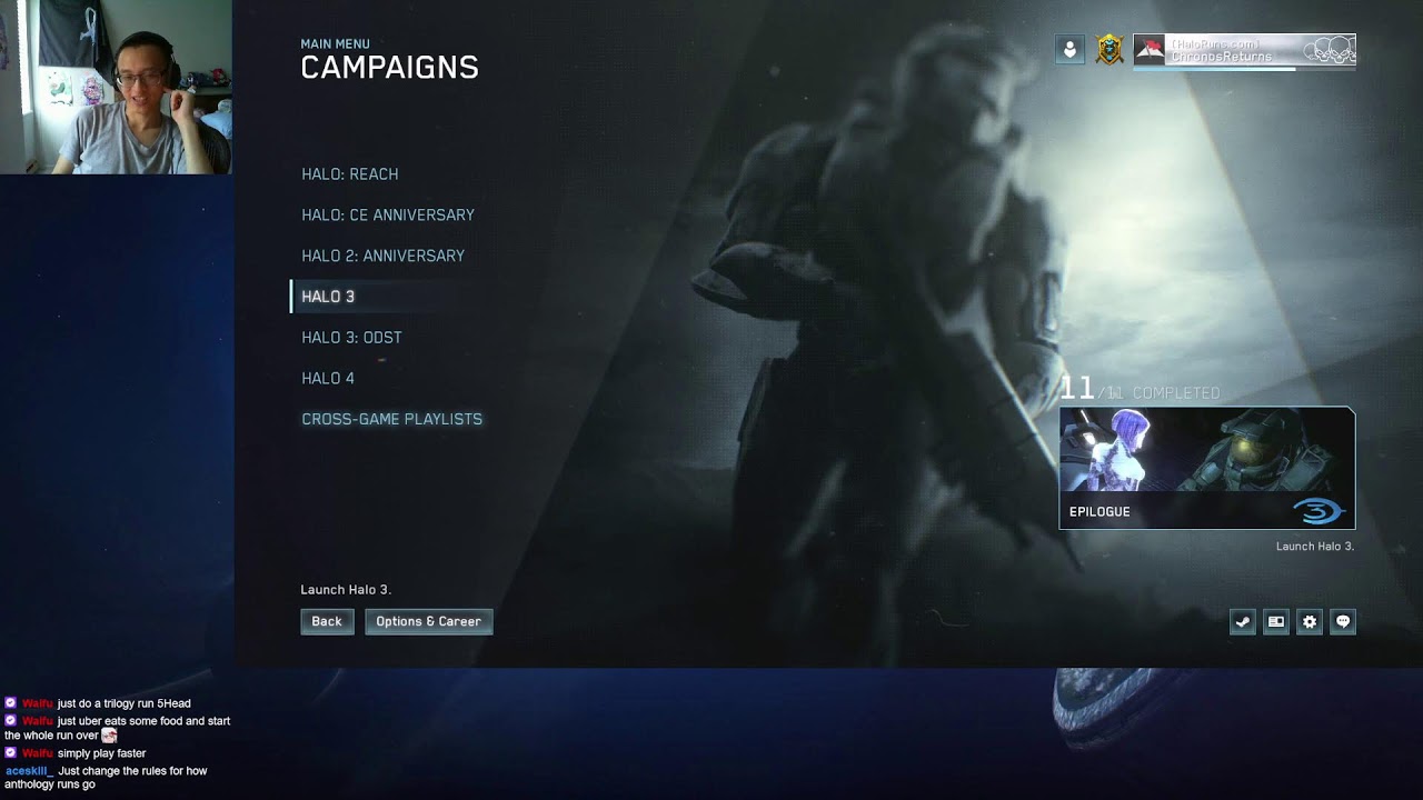 Halo - MCC Anthology Legendary Speedrun