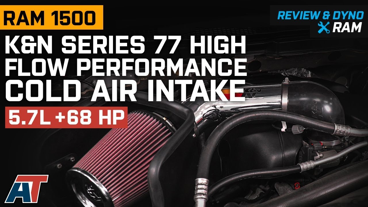 2009-2018 Ram K&N Series 77 High Flow Performance Cold Air Intake 5.7L Review & Dyno