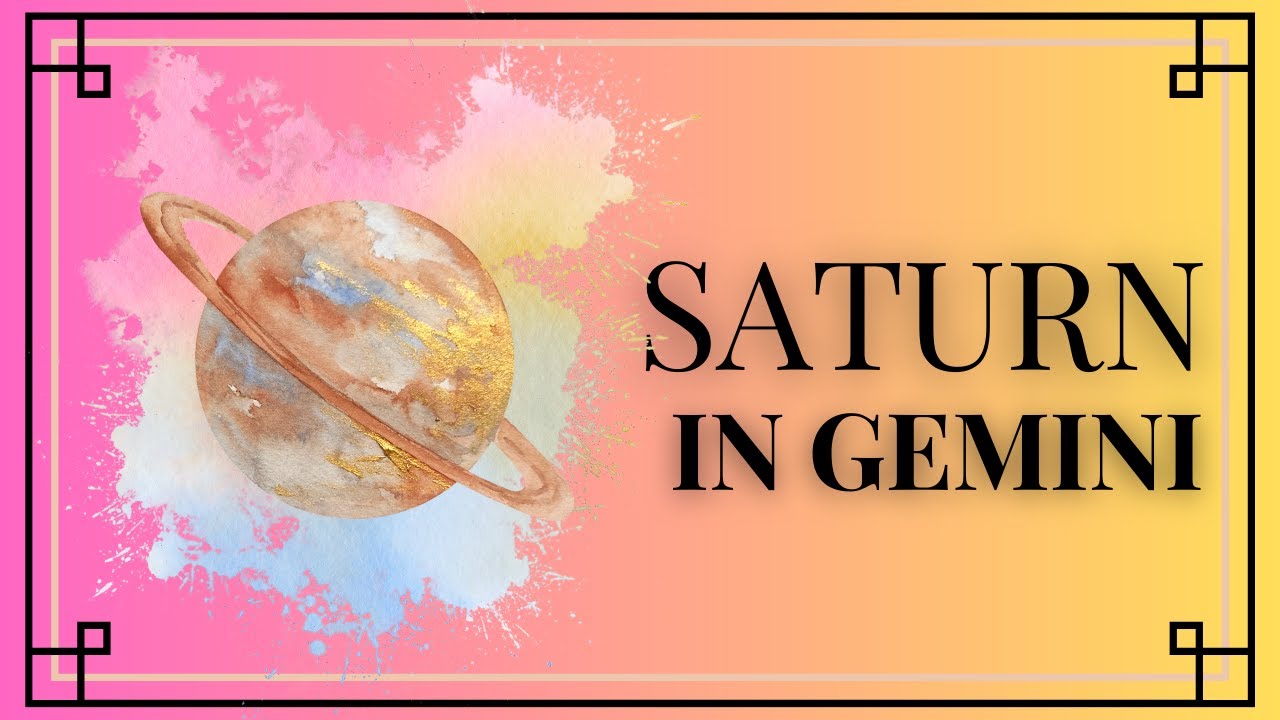 Mastering Saturn In Gemini or 3rd House: Your Key To Success
