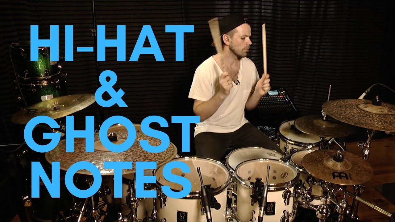Работа на Hi-Hat и Ghost ноты! Важно знать! Уроки от Drumschool №1