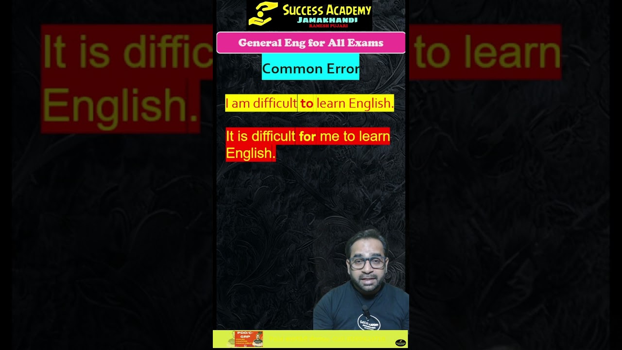 Common Errors for GPSTR, HSTR exams By Ramesh Pujari |8105633716