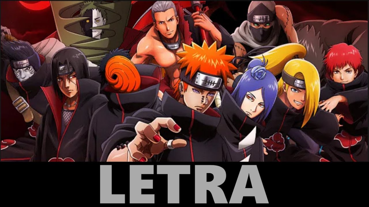 LETRA: Rap da Akatsuki: Os ninjas mais procurados do mundo (Especial 200 inscritos)