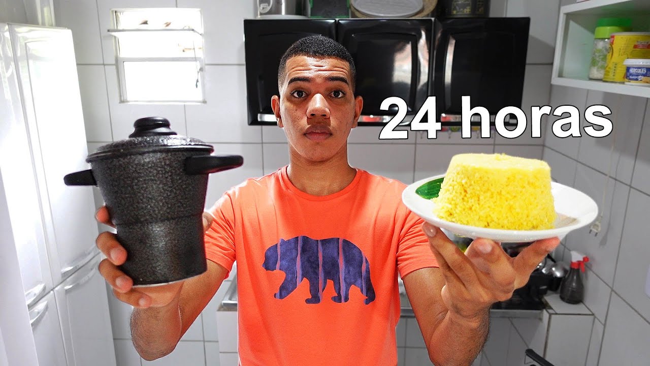 24 HORAS comendo CUSCUZ