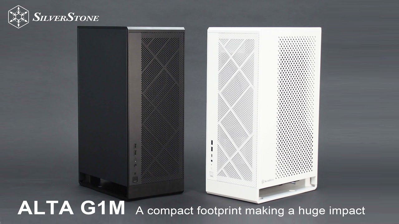 SilverStone ALTA G1M – Small Footprint Micro-ATX Tower Chassis!