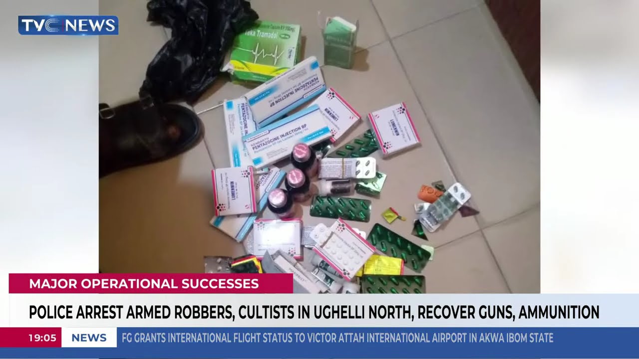 Police Arrest Armed Robbers, Cultists In Ughelli North, Recover Guns, Ammunition