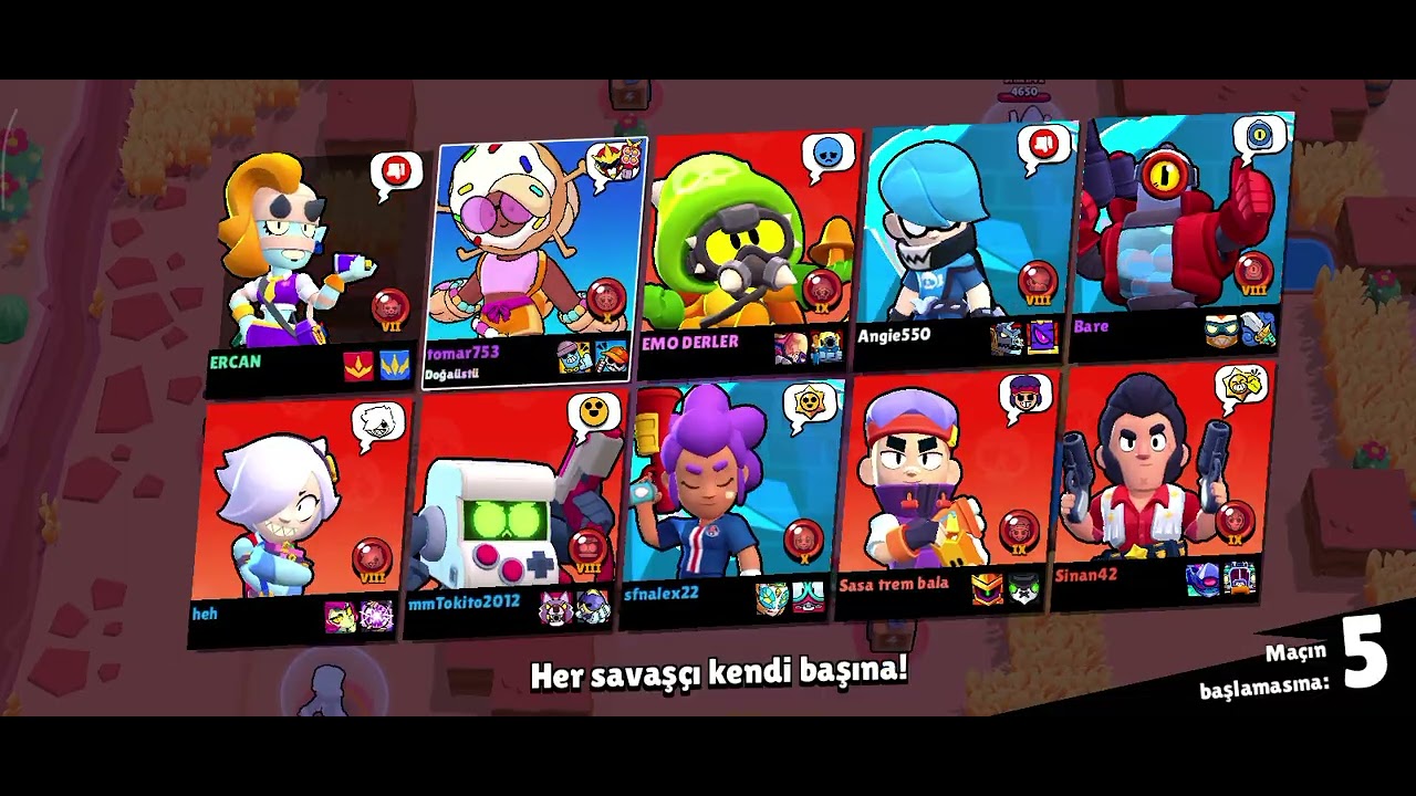 Brawl Stars oynuyorum gün 3