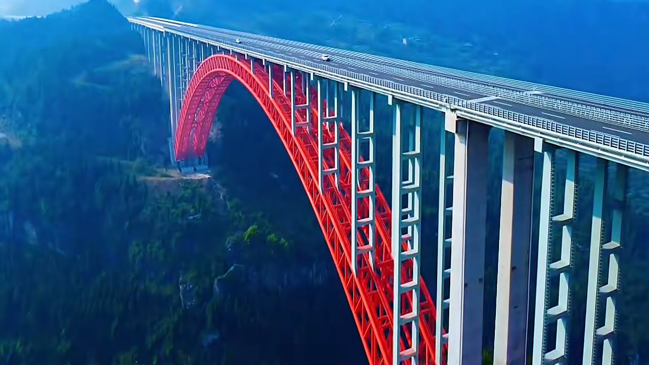 Chongqing Hunan Double Line Expressway-Chongqing Wulong Shuangbao Extra Large Bridge渝湘复线高速-重庆武隆双堡特大桥