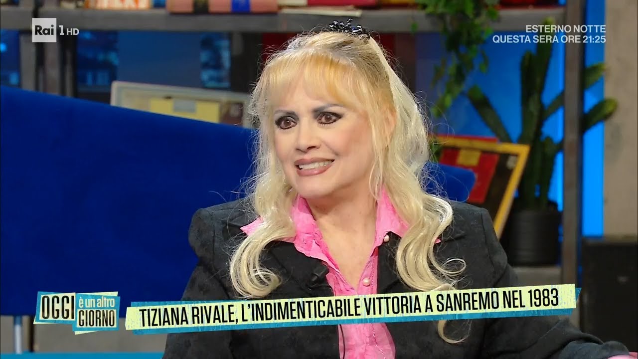 Tiziana Rivale, dagli esordi nel rock a Sanremo - Oggi è un altro giorno 15/11/2022