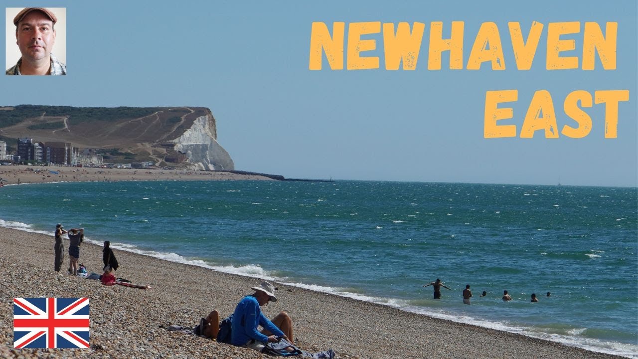 Newhaven's East Part of Town, England East Sussex UK