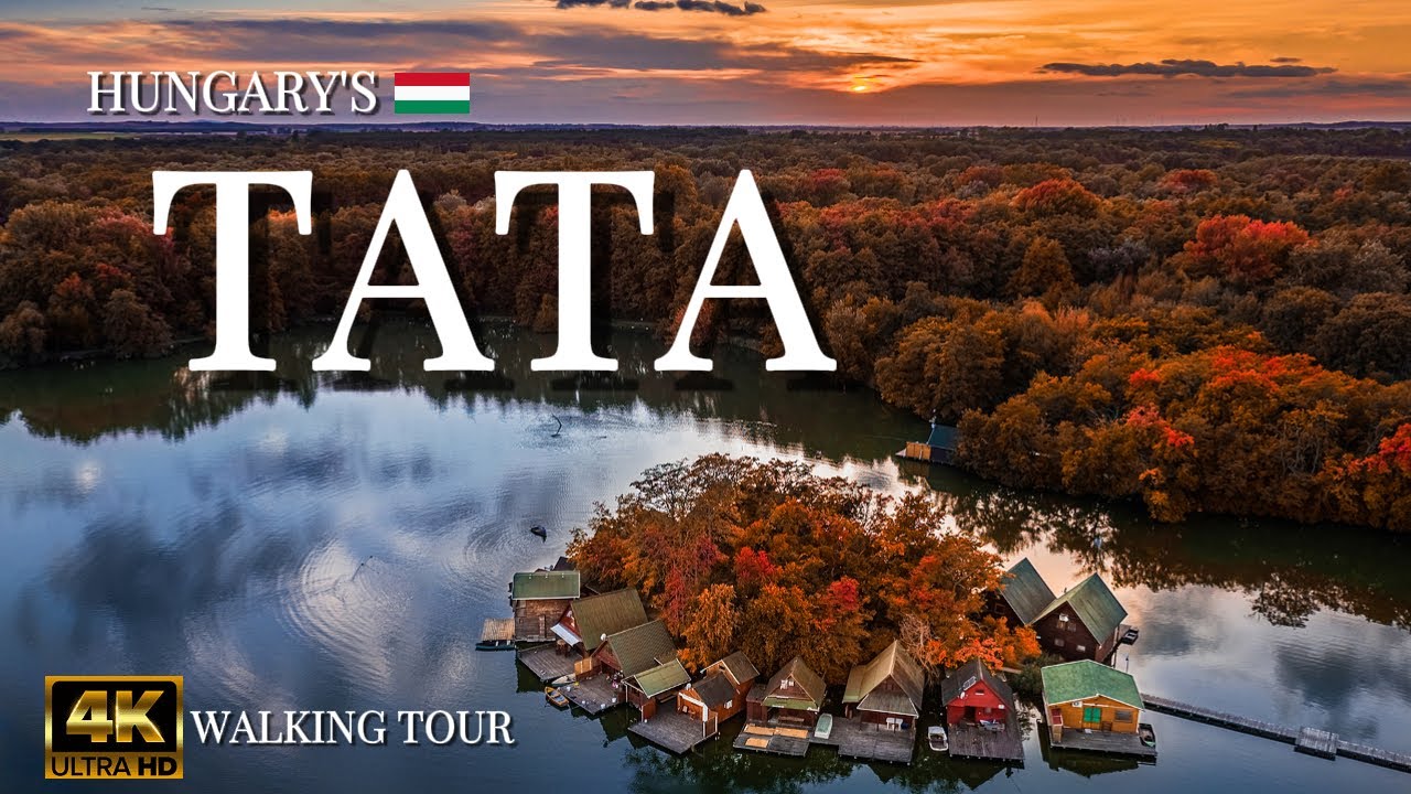 Tata, Hungary: A Hidden Gem in 4K Walking Tour