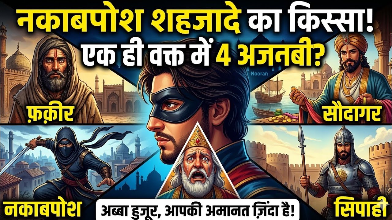 नकाब पोश शहजादे का किस्सा!||Moral Story in Urdu||SEHER-E-QISSA